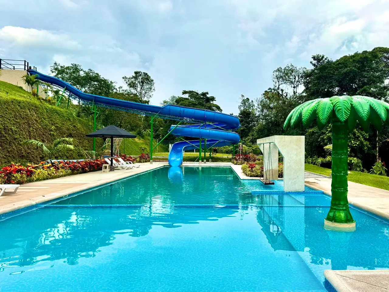 Proyecto Gaia · Piscina y amenidades